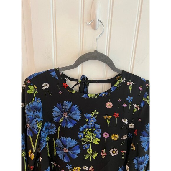 Anthropologie Maeve Lucinda Silk Tunic Floral Dress Sz Small - Picture 3 of 7
